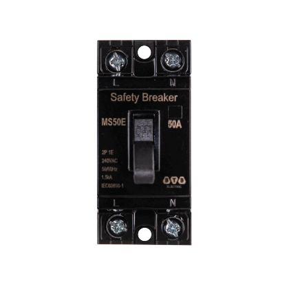 img Cầu dao an toàn MS50E 2P 50A 1.5kA 1