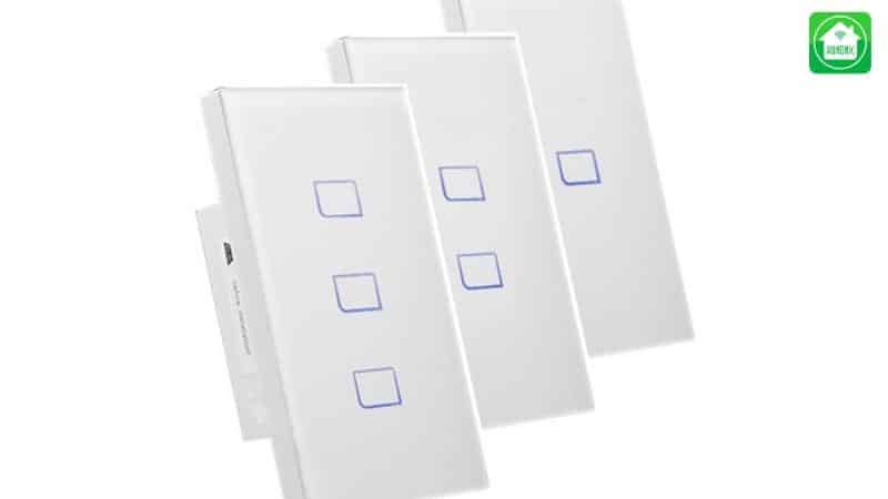 Switch Broadlink TC2 US có thêm tính năng cảm biến ánh sáng