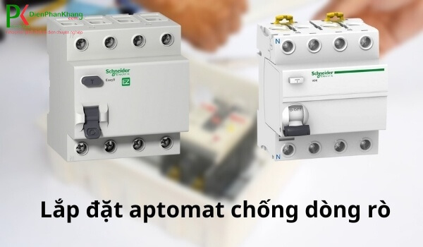 Cầu dao chống dòng rò Schneider Electric