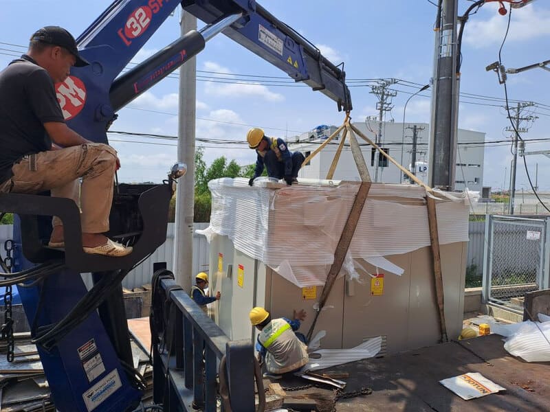 Quy trình lắp đặt xe điện 1