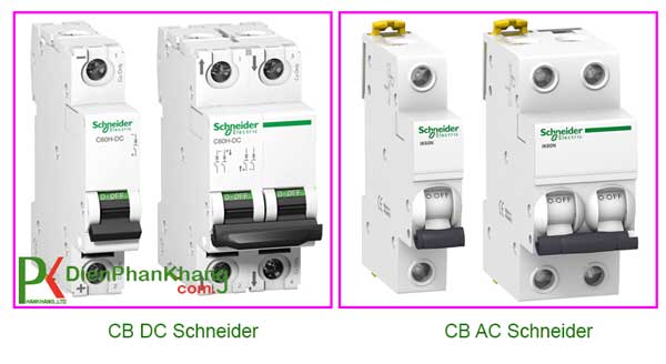 MCB DC của Schneider Electric