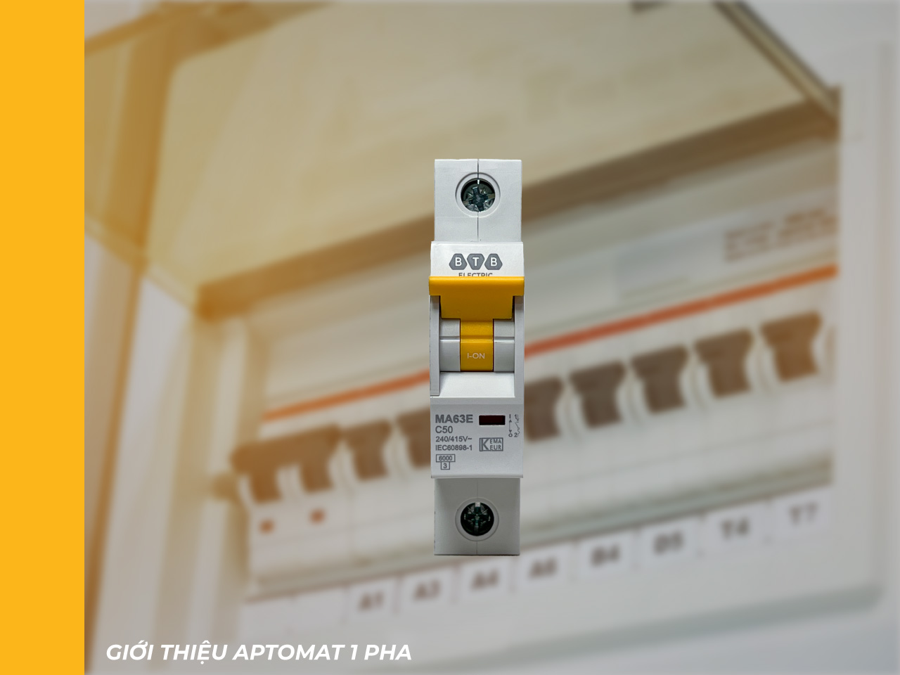 Banner cầu dao 1 pha