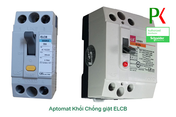 Cầu dao khối ELCB Chống giật, chống rò rỉ dòng điện