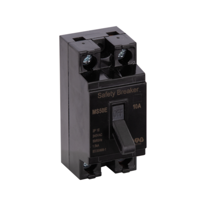 img Cầu dao an toàn MS50E 2P 10A 1.5kA 2
