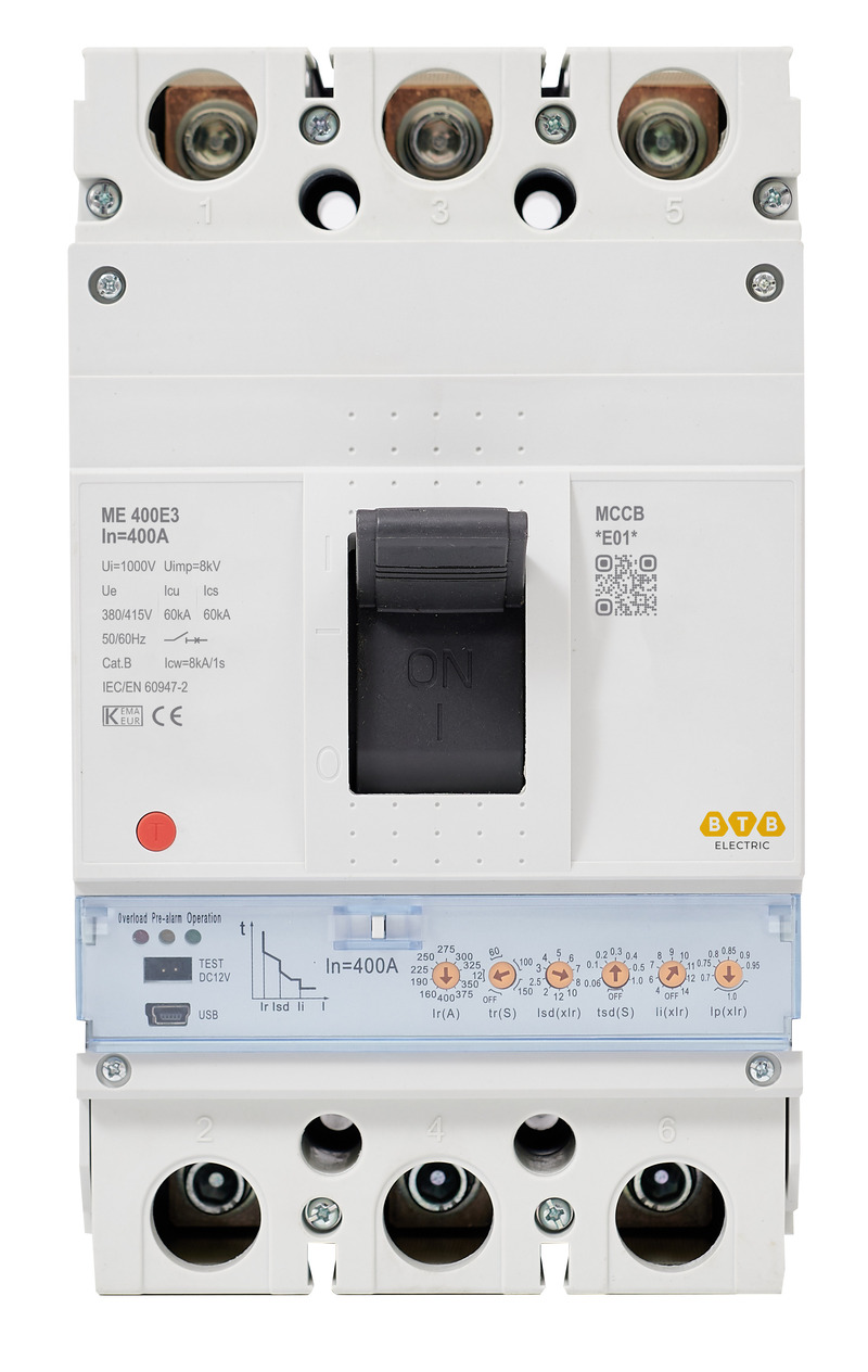 mccb 3p 400a 60ka 415vac tôi 400e3 x