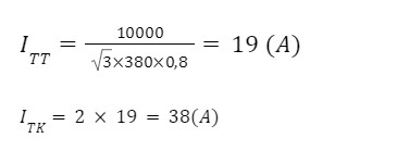Chọn máy cắt 3 pha