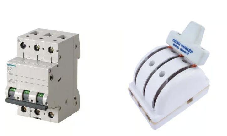 So sánh toàn diện các bộ ngắt mạch và công tắc phan-loại-cầu-dao