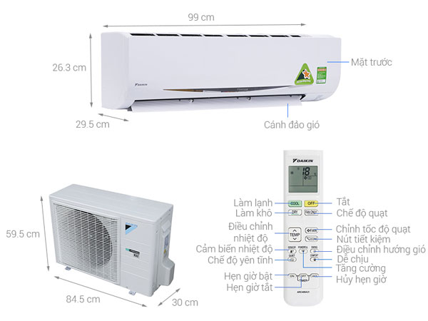 Máy điều hòa giá bao nhiêu một tháng?
